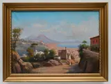 - Coastal Scene- by Vincenzo Canino, oil on canvas, offered May 2019