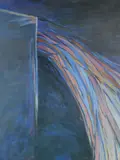 Blanche Barloon, - Untitled (Abstract)-, oil on canvas