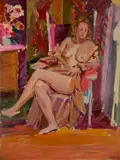 Joseph B. O'Sickey, - Seated Nude-