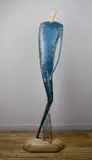Robin Grebe, - Standing Figure-, mixed media sculpture, 1994