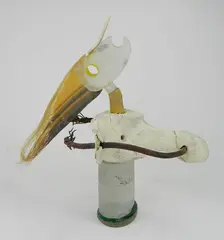 - ''Woman Broken Circle''- by Kevin Lockau, mixed media sculpture, offered May 2019