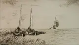 James Mc Bey, - ''The Squall Kempen'' (Hardie 219 vii/VII)-, etching, 1923