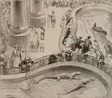 Mabel Dwight, - ''Aquarium'' (Robinson & Pirog 29)-, lithograph, 1928