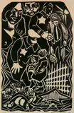 Helen West Heller, - ''Cop''-, woodcut, 1927