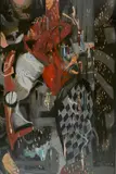 Shirley Aley Campbell, - Untitled-, oil on panel