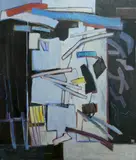 Blanche Barloon, - Untitled-, oil on canvas