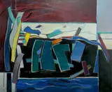 Blanche Barloon, - Untitled-, oil on canvas