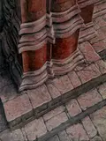 George Kozmon, - ''San Petronis #1''-, acrylic on paper, 1985