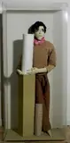 Algesa O'Sickey, - ''Modigliani''-, mixed media soft sculpture, 1986-87