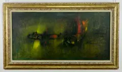 - ''Deux Barques''- by Lê Bá Đảng, oil on canvas, offered Mar 2019