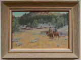Jim Rey, - Returning Home-, oil on canvas, 1993
