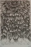 Leonard Baskin, - ''Cave Bird'' (Fern & O'Sullivan 667)-, etching, 1978