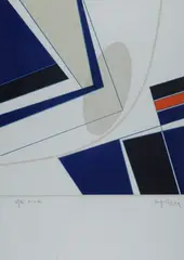 Composizione by Silvano Bozzolini, 1974, offered Jul 2016