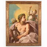 Jean Boulanger, Re David, oil on canvas