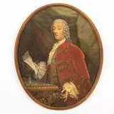 Francesco Narici, Ritratto di gentiluomo con lettera in mano, oil on canvas