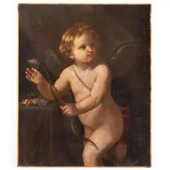 Elisabetta Sirani, Cupido, oil on canvas