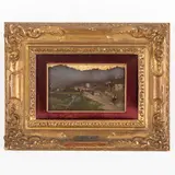 Emilio Gola, Milano, 1851 - 1923 / Paesaggio campestre