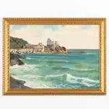 Giuseppe Caselli, Reggio Emilia, 1893 - La Spezia, 1976 / Marina ligure / Firmato G Caselli in basso a destra, oil on canvas
