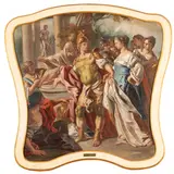 Pietro Bardellino, Paride saetta Achille, oil on canvas
