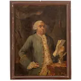 Giuseppe Righini, Ritratto del conte Orazio Avogli Trotti / Firmato e datato sul verso Joseph Righini Imolensis pinxit 13 novembre 1767 / Inscritto sul verso Ill.m/s/u, ? Horatius Avogli Trotti etatis sue an. 66 / Ritr, oil on canvas