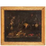 Natura morta by Paolo Porpora, oil on canvas, offered May 2023