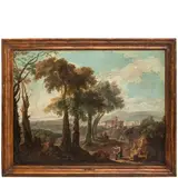 Paolo Anesi, Veduta laziale