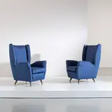 A Pair Of Armchairs By G. Ponti, Senza titolo