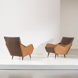 A Pair Of Armchairs By G. Ponti, Senza titolo
