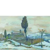 Cascella Michele, CONVENTO DI GUARDIAGRELE, 1940, mixed media on paper