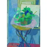 Afro Basaldella, NATURA MORTA CON CAFFETTIERA, 1946