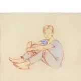 Koloman Moser, RAGAZZINO SEDUTO