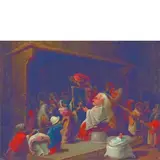 La toilette del mattino by Enrico Albrici, oil on canvas, offered May 2013