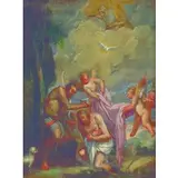 Giulio Carpioni, Battesimo di Cristo