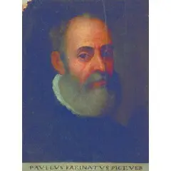 Paolo Farinati, Ritratto di Paolo Farinati, oil on panel