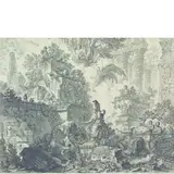 Giovanni Battista Piranesi, Fantasia di rovine con statua di Minerva (1748 circa)