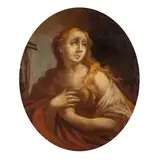 Maddalena by Matteo Ghidoni detto Dei Pitocchi, oil on canvas, offered May 2013