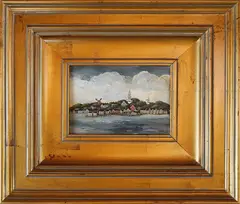 Nantucket Island by Jean E. Petty, Oil on Canvas, offered Jul 2019