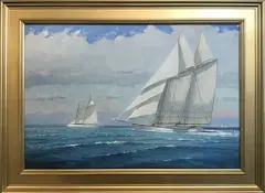 Untitled by William W. Lowe, Oil on Linen, offered Dec 2019