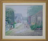 Sconset Fog by Rowenna Anderson, Acrylic on Canvas, offered Dec 2019