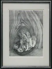 Rocialle by Elizabeth Saltonstall, Engraving, offered Dec 2019