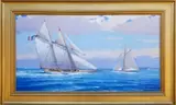 William Lowe, Under Full Sail off Nantucket