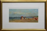 Jan Collins Selman, Racing the Sound – Nantucket, Oil on Museum Board