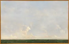 Sea and Sky by Kenneth Layman, Oil on Board, offered Sep 2018