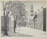 Ruth Haviland Sutton, Black and White, Lithograph