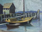 Swabbing the Deck by Albertus Jones, Oil on Artist Board, offered Sep 2018