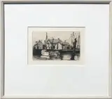 Limited Edition by Leonard H. Mersky, Etching, offered Oct 2018