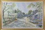 William Welch, Shell Street Sonata, Watercolor on Paper