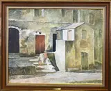 Rive Gauche by José Fabri-Canti, Oil on Canvas, offered May 2018