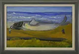 Last Stop Dionis by John Egle, Tempera on Paper, offered Jun 2018