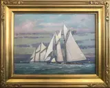 William W. Lowe, Untitled, Oil on Linen